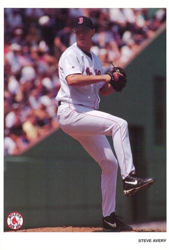 1998 Boston Red Sox Photocards #NNO Steve Avery Front