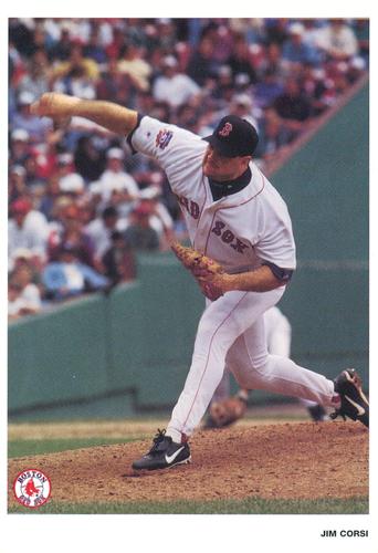 1998 Boston Red Sox Photocards #NNO Jim Corsi Front
