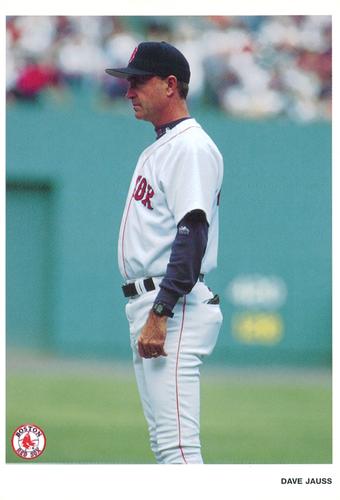 1998 Boston Red Sox Photocards #NNO Dave Jauss Front