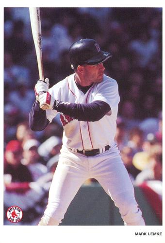 1998 Boston Red Sox Photocards #NNO Mark Lemke Front