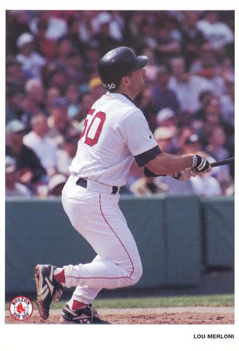 1998 Boston Red Sox Photocards #NNO Lou Merloni Front