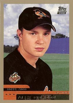 2000 Topps Traded & Rookies #T21 Alex Gordon Front