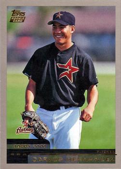 2000 Topps Traded & Rookies #T50 Carlos E. Hernandez Front