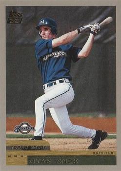 2000 Topps Traded & Rookies #T72 Ryan Knox Front