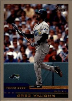 2000 Topps Traded & Rookies #T106 Greg Vaughn Front