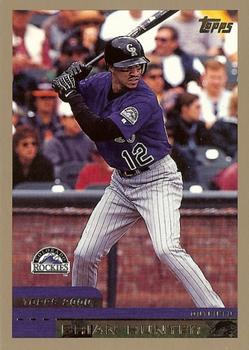 2000 Topps Traded & Rookies #T118 Brian Hunter Front