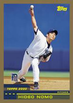 2000 Topps Traded & Rookies #T114 Hideo Nomo Front