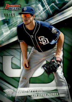 2016 Bowman's Best - Green Refractor #16 Wil Myers Front
