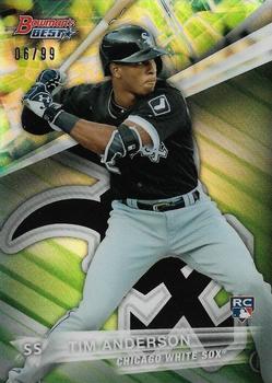 2016 Bowman's Best - Green Refractor #42 Tim Anderson Front