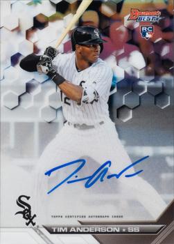 2016 Bowman's Best - Best of 2016 Autographs Refractor #B16-TA Tim Anderson Front