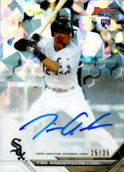 2016 Bowman's Best - Best of 2016 Autographs Atomic Refractor #B16-TA Tim Anderson Front