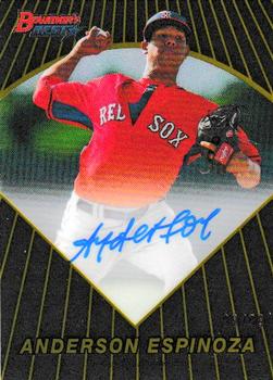 2016 Bowman's Best - 1996 Bowman's Best Autographs #96BBA-AE Anderson Espinoza Front