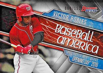 2016 Bowman's Best - Baseball America Prospect Forecast #BAPF-VR Victor Robles Front