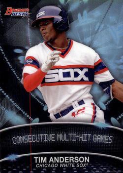 2016 Bowman's Best - Stat Lines #SL-TA Tim Anderson Front