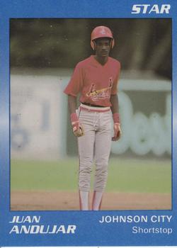 1989 Star Johnson City Cardinals - Platinum #2 Juan Andujar Front