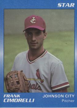 1989 Star Johnson City Cardinals - Platinum #5 Frank Cimorelli Front