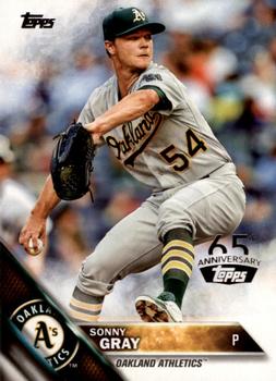 2016 Topps - 65th Anniversary #4 Sonny Gray Front