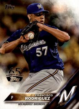 2016 Topps - 65th Anniversary #18 Francisco Rodriguez Front