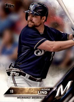 2016 Topps - 65th Anniversary #57 Adam Lind Front