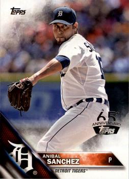 2016 Topps - 65th Anniversary #69 Anibal Sanchez Front