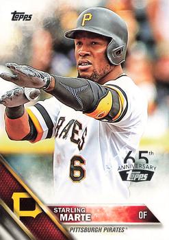 2016 Topps - 65th Anniversary #83 Starling Marte Front