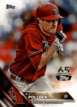 2016 Topps - 65th Anniversary #130 A.J. Pollock Front