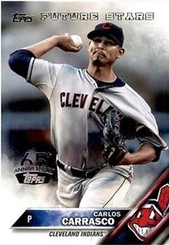 2016 Topps - 65th Anniversary #140 Carlos Carrasco Front