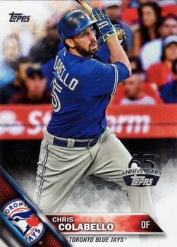 2016 Topps - 65th Anniversary #214 Chris Colabello Front