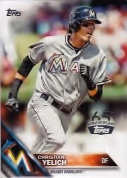 2016 Topps - 65th Anniversary #223 Christian Yelich Front