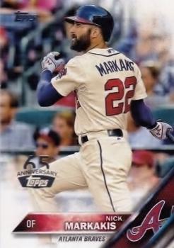 2016 Topps - 65th Anniversary #240 Nick Markakis Front