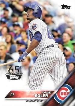 2016 Topps - 65th Anniversary #252 Jorge Soler Front