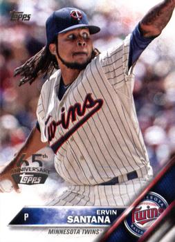 2016 Topps - 65th Anniversary #262 Ervin Santana Front