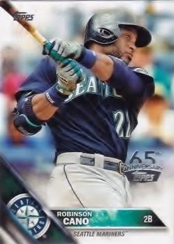 2016 Topps - 65th Anniversary #268 Robinson Cano Front