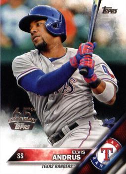2016 Topps - 65th Anniversary #277 Elvis Andrus Front