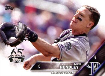 2016 Topps - 65th Anniversary #289 Nick Hundley Front