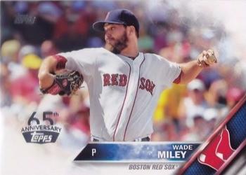 2016 Topps - 65th Anniversary #301 Wade Miley Front
