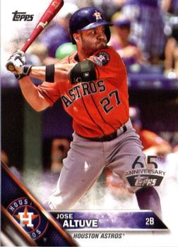 2016 Topps - 65th Anniversary #317 Jose Altuve Front