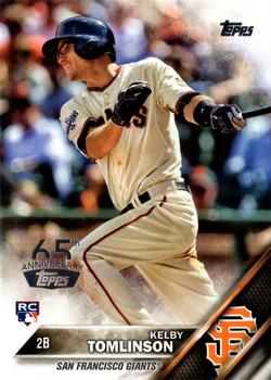 2016 Topps - 65th Anniversary #322 Kelby Tomlinson Front