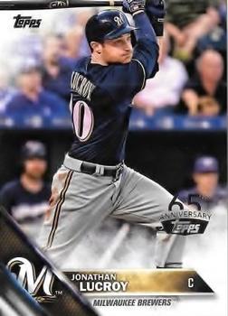 2016 Topps - 65th Anniversary #344 Jonathan Lucroy Front