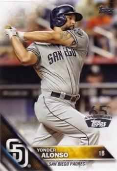2016 Topps - 65th Anniversary #345 Yonder Alonso Front