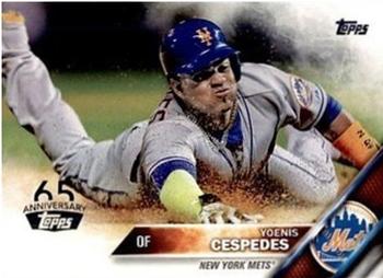 2016 Topps - 65th Anniversary #407 Yoenis Cespedes Front