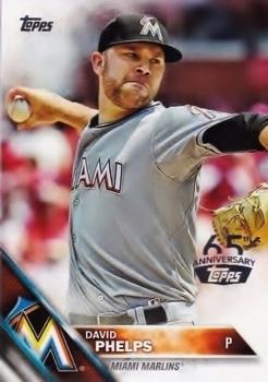 2016 Topps - 65th Anniversary #413 David Phelps Front