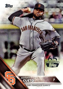 2016 Topps - 65th Anniversary #416 Johnny Cueto Front