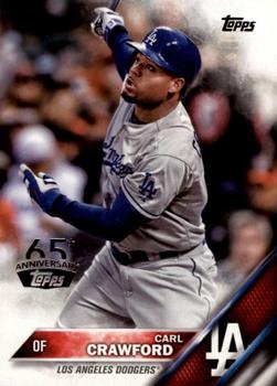 2016 Topps - 65th Anniversary #423 Carl Crawford Front