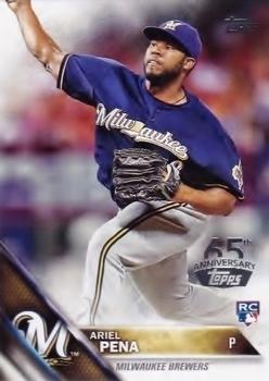 2016 Topps - 65th Anniversary #430 Ariel Pena Front