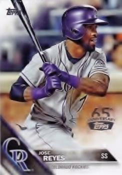 2016 Topps - 65th Anniversary #451 Jose Reyes Front