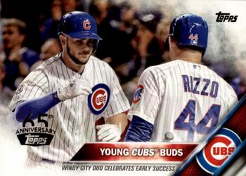 2016 Topps - 65th Anniversary #453 Kris Bryant / Anthony Rizzo Front