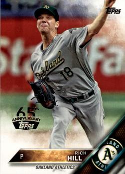 2016 Topps - 65th Anniversary #491 Rich Hill Front
