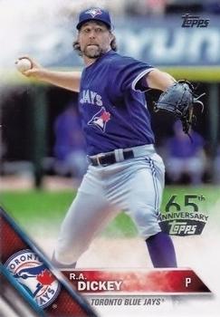 2016 Topps - 65th Anniversary #493 R.A. Dickey Front