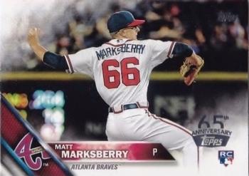 2016 Topps - 65th Anniversary #532 Matt Marksberry Front